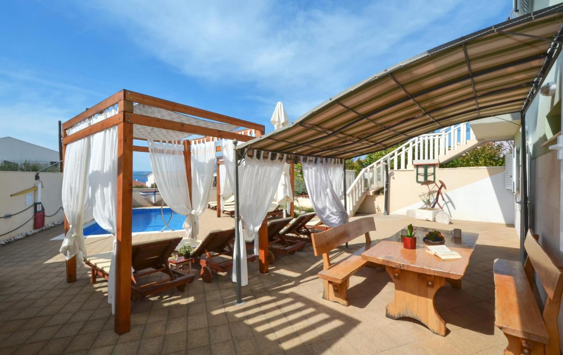 Apartments Santo Trogir - Okrug Gornji Bagian luar foto